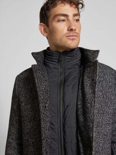 Peek & Cloppenburg MCNEALMantel mit Stehkragen in anthrazit Weihnachtsangebot