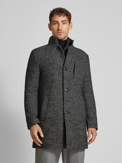 Peek & Cloppenburg MCNEALMantel mit Stehkragen in anthrazit Weihnachtsangebot