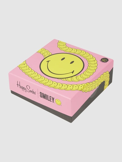 Peek & Cloppenburg Happy SocksSocken im 6er-Pack mit Smiley®-Muster in gelb Super Rabatt