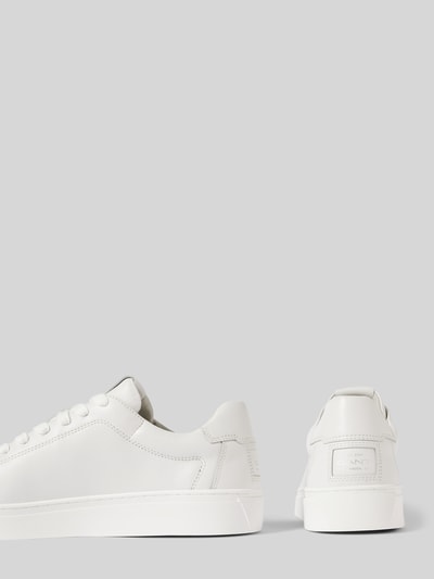 Peek & Cloppenburg GantSneaker aus Leder mit Label-Details in weiss Auslauf