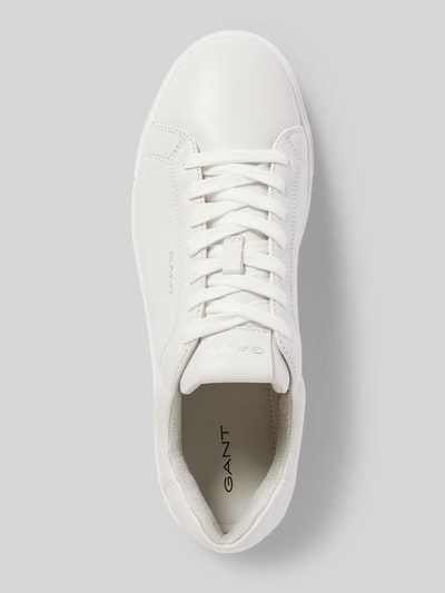 Peek & Cloppenburg GantSneaker aus Leder mit Label-Details in weiss Auslauf