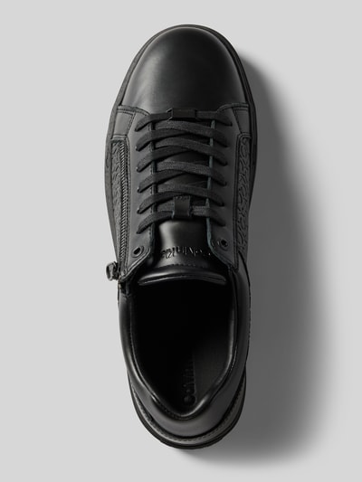 Peek & Cloppenburg CK Calvin KleinLedersneaker mit seitlichem Reißverschluss in black Hotsell