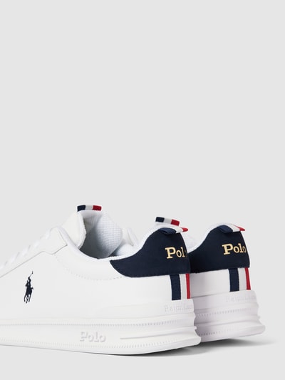 Peek & Cloppenburg Polo Ralph LaurenSneaker aus echtem Leder in weiss im Angebot