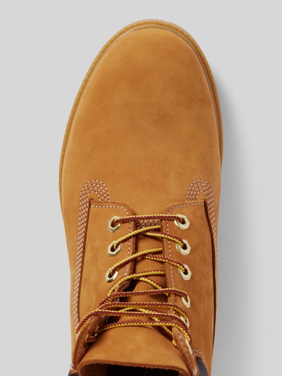 Peek & Cloppenburg TimberlandSchnürboots aus Leder mit Logo-Prägung in sand Blitzverkäufe