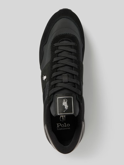 Peek & Cloppenburg Polo Ralph LaurenSneaker mit Logo-Print Modell 'TRAIN 89' in black Fabrik Onlineshop