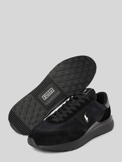 Peek & Cloppenburg Polo Ralph LaurenSneaker mit Logo-Print Modell 'TRAIN 89' in black Fabrik Onlineshop