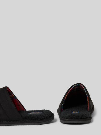 Peek & Cloppenburg Polo Ralph LaurenSlides mit Logo-Stitching Modell 'KLARENCE' in black Versandkostenfrei