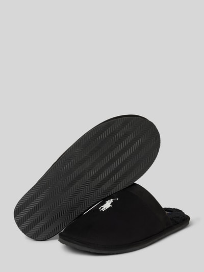 Peek & Cloppenburg Polo Ralph LaurenSlides mit Logo-Stitching Modell 'KLARENCE' in black Versandkostenfrei