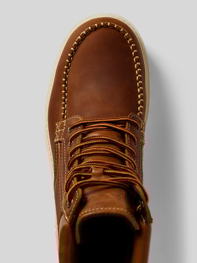 Peek & Cloppenburg Levi’s® Acc.Boots aus Leder mit Schnürung Model 'ABNER' in mittelbraun Begrenztes Angebot