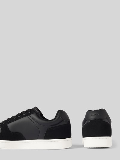 Peek & Cloppenburg Levi’s® Acc.Sneaker mit Label-Detail Modell 'REECE' in black Saisonschlussverkauf