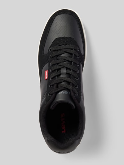 Peek & Cloppenburg Levi’s® Acc.Sneaker mit Label-Detail Modell 'REECE' in black Saisonschlussverkauf