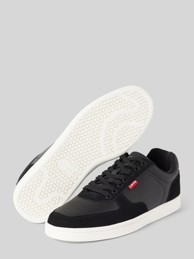 Peek & Cloppenburg Levi’s® Acc.Sneaker mit Label-Detail Modell 'REECE' in black Saisonschlussverkauf