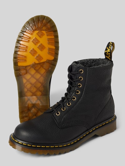 Peek & Cloppenburg Dr. MartensSchürboots aus Leder mit Innenfutter in black Heißer Verkauf