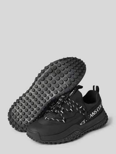 Peek & Cloppenburg Versace Jeans CoutureSneaker mit Label-Print Modell 'FONDO HYBER' in black Top Angebot