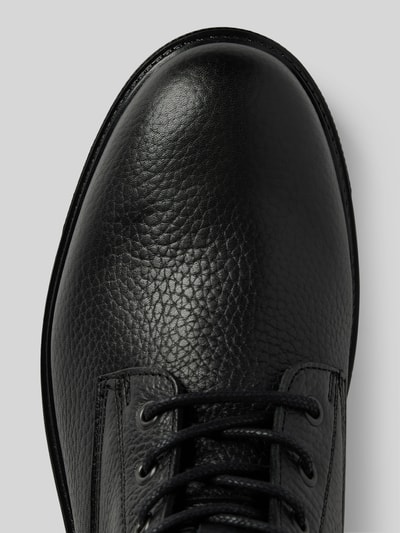 Peek & Cloppenburg Tommy HilfigerLederboots mit Label-Details in black Große Rabatte