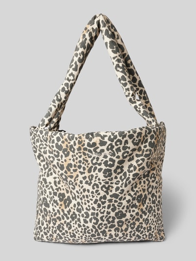 Peek & Cloppenburg STUDIO NOOSHandtasche mit Label-Stitching in sand Sonderangebot der Fabrik