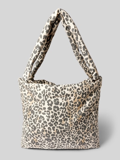 Peek & Cloppenburg STUDIO NOOSHandtasche mit Label-Stitching in sand Sonderangebot der Fabrik
