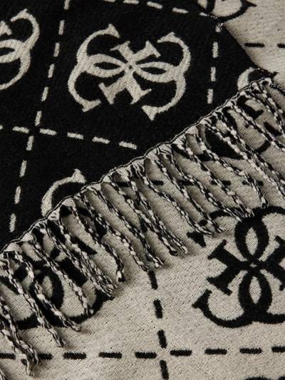 Peek & Cloppenburg GuessSchal mit Logo-Stitching in black Discount Store für neue Produkte
