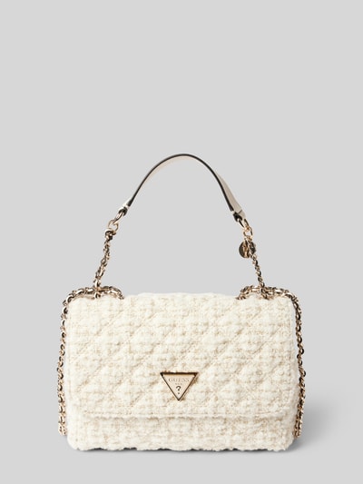 Peek & Cloppenburg GuessHandtasche mit Label-Applikation Modell 'GIULLY 2' in offwhite Fabrikladen