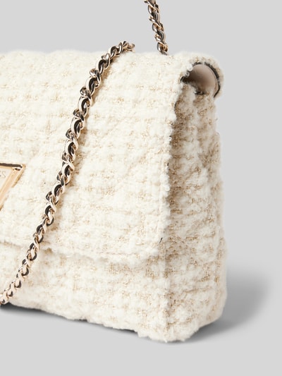 Peek & Cloppenburg GuessHandtasche mit Label-Applikation Modell 'GIULLY 2' in offwhite Fabrikladen