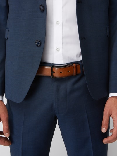 Peek & Cloppenburg Lloyd Men's BeltsLedergürtel mit Dornschließe aus Metall in cognac im Angebot