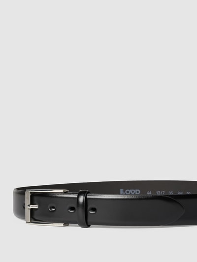 Peek & Cloppenburg Lloyd Men's BeltsLedergürtel mit Dornschließe in black Meist gekauft