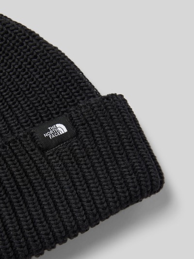 Peek & Cloppenburg The North FaceStrickmütze mit Label-Patch in black Limitierter Zeitrabatt