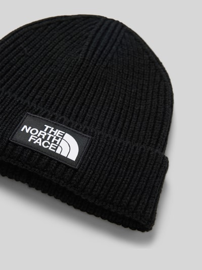 Peek & Cloppenburg The North FaceStrickmütze mit Label-Patch in black Rabatt