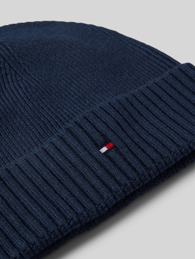 Peek & Cloppenburg Tommy HilfigerMütze mit Logo-Stitching Modell 'PIMA' in marine Günstig kaufen