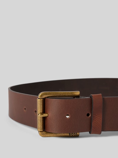 Peek & Cloppenburg BOSSLedergürtel mit Dornschließe Modell 'Joris' in mittelbraun Osterangebot