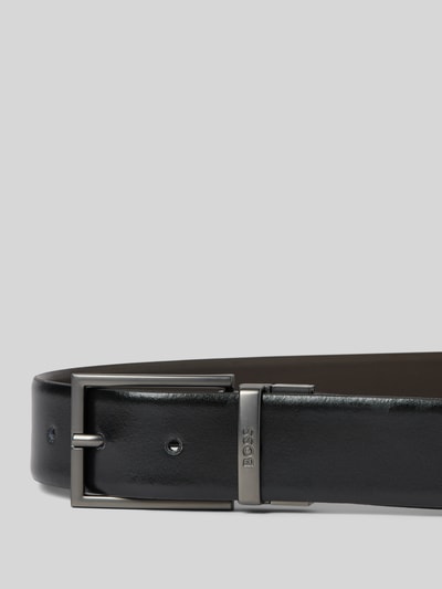 Peek & Cloppenburg BOSSLedergürtel mit Label-Gravur Modell 'Otano' in black Valentinstagsangebot
