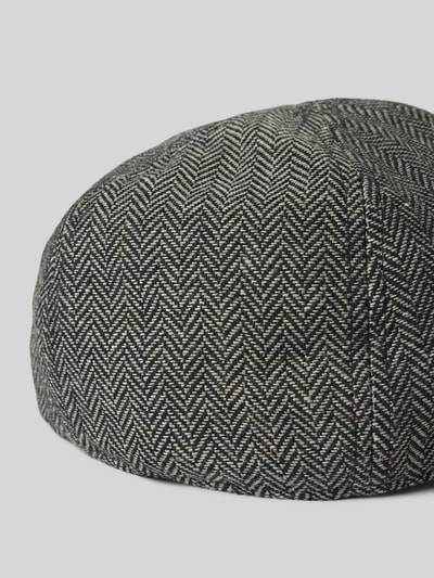 Peek & Cloppenburg BartsSchiebermütze mit Label-Badge Modell 'MR. MITCHELL' in black Heißer Verkauf