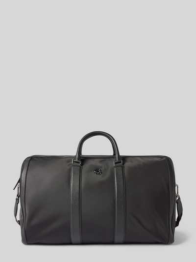 Peek & Cloppenburg BOSSDuffle Bag mit Label-Applikation Modell 'Holdall' in black Große Rabatte