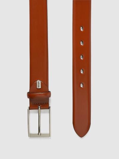 Peek & Cloppenburg Lloyd Men's BeltsLedergürtel mit Dornschließe in cognac VIP-Rabatte