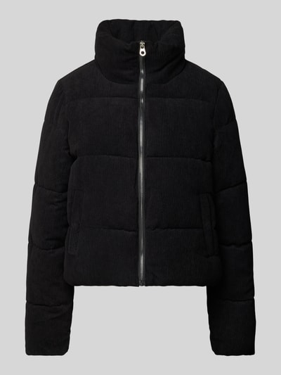 Peek & Cloppenburg OnlyRegular Fit Steppjacke aus Cord Modell 'NEWDOLLY' in metallic black Zeitbegrenzte Promotion
