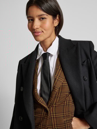 Peek & Cloppenburg ICHIBlazer mit Reverskragen Modell 'KATE' in mittelbraun Sonderangebot der Fabrik