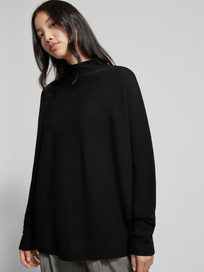 Peek & Cloppenburg DrykornStrickpullover aus Schurwolle mit Stehkragen Modell 'LYZA' in black Discount Store für neue Produkte