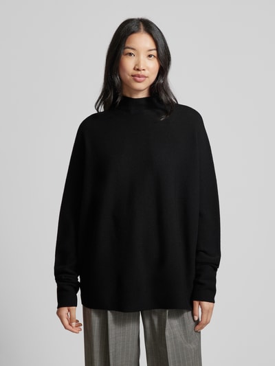 Peek & Cloppenburg DrykornStrickpullover aus Schurwolle mit Stehkragen Modell 'LYZA' in black Discount Store für neue Produkte