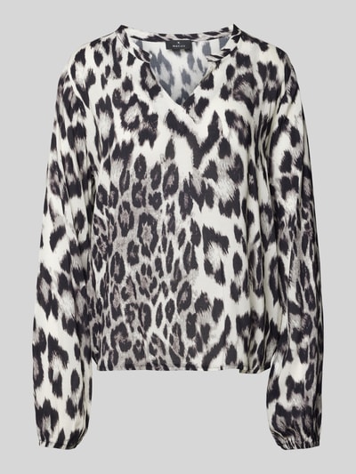 Peek & Cloppenburg monariRegular Fit Bluse aus Viskose mit Stehkragen in black Nur noch ein Tag übrig