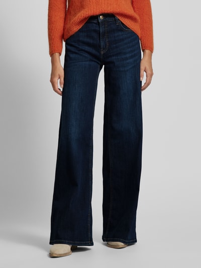 Peek & Cloppenburg CambioFlared Jeans mit 5-Pocket-Design Modell 'PALAZZO' in dunkelblau Super Rabatt