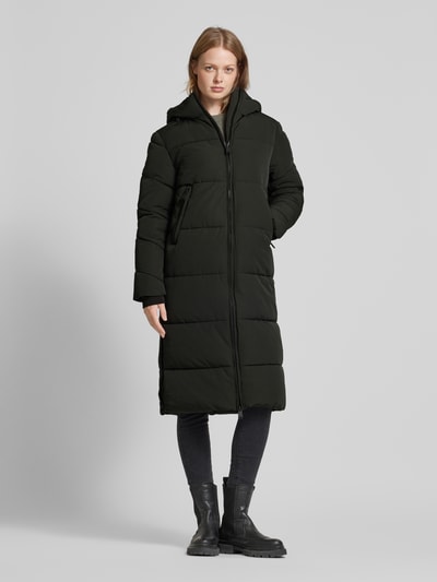 Peek & Cloppenburg WITHBLACKSteppmantel mit Kapuze in dunkelgruen Riesige Rabatte