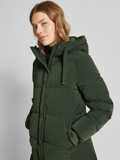 Peek & Cloppenburg Christian Berg Woman SelectionSteppmantel mit Kapuze in dunkelgruen Kostenloser Versand international