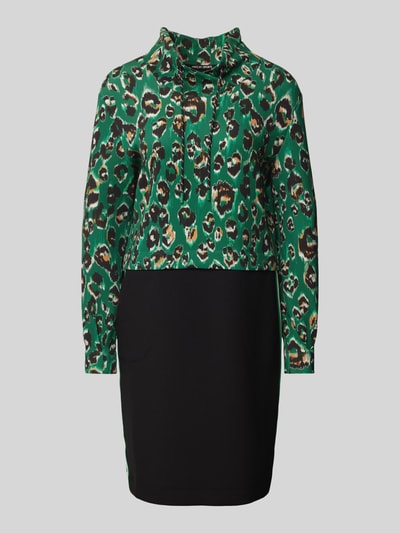 Peek & Cloppenburg Marc CainKnielanges Kleid im Double-Layer-Look in gruen Im Verkauf