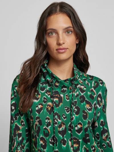 Peek & Cloppenburg Marc CainKnielanges Kleid im Double-Layer-Look in gruen Im Verkauf