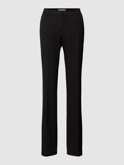 Peek & Cloppenburg Christian Berg Woman SelectionStoffhose mit Bügelfalten in black Verkauf