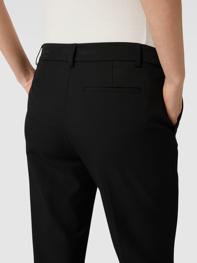 Peek & Cloppenburg Christian Berg Woman SelectionStoffhose mit Bügelfalten in black Verkauf