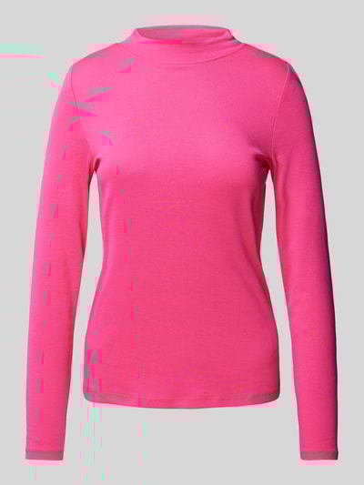 Peek & Cloppenburg Christian Berg WomanLongsleeve mit Turtleneck in pink im Angebot
