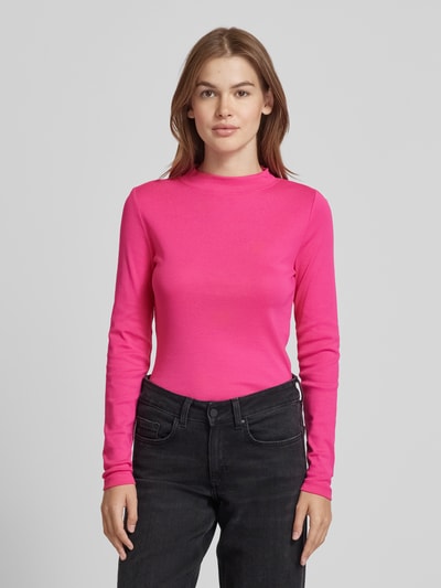 Peek & Cloppenburg Christian Berg WomanLongsleeve mit Turtleneck in pink im Angebot