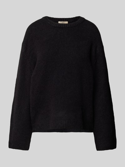 Peek & Cloppenburg Gina TricotStrickpullover mit Rundhalsausschnitt in black Fabrikverkauf