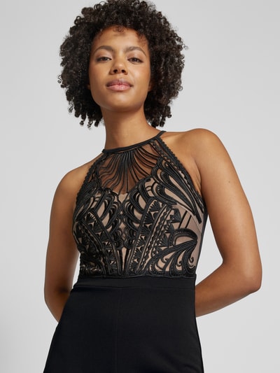 Peek & Cloppenburg LipsyJumpsuit mit Spitzenbesatz in black Blitzverkäufe